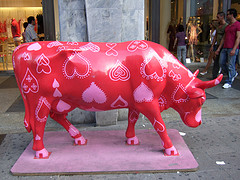 Cow Parade Sculpture